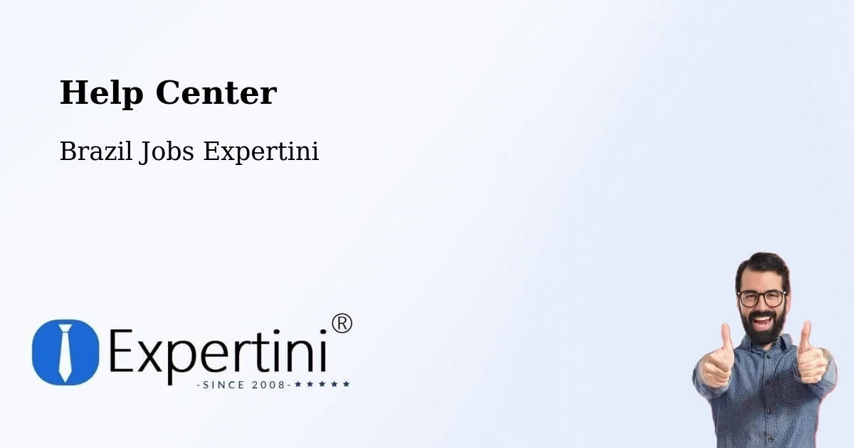 Help Center – Arapongas - Brazil Jobs Expertini